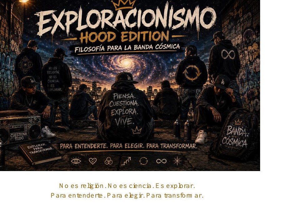 Banda Cósmica contemplando una galaxia desde la ciudad